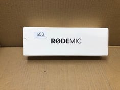 RODE MICROPHONE: LOCATION - F RACK