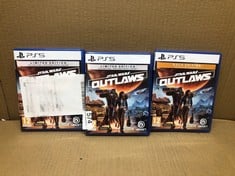 QUANTITY OF TECH & GAMING ITEMS TO INCLUDE STAR WARS OUTLAWS LIMITED EDITION (PS5): LOCATION - E RACK