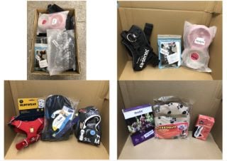 QUANTITY OF PET ITEMS TO INCLUDE RUFFWEAR FRONT RANGE DOG HARNESS: LOCATION - A RACK