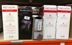 QUANTITY OF HEALTH & BEAUTY ITEMS TO INCLUDE REMINGTON HAIR DRYER IONIC (POWERFUL, FAST PROFESSIONAL STYLING, DIFFUSER, CONCENTRATOR, IONIC CONDITIONING FOR FRIZZ FREE HAIR, 3 HEAT / 2 SPEED SETTINGS