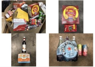 PALLET OF ASSORTED FOOD AND DRINKS TO INCLUDE WALKERS VARIETY PACK SOME ITEMS MAY BE PAST BBD: LOCATION - REAR FLOOR(COLLECTION OR OPTIONAL DELIVERY AVAILABLE)