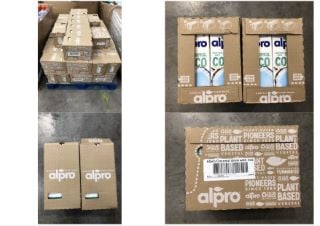 PALLET OF ALPRO TROPICAL COCO BBD 30/09/24: LOCATION - REAR FLOOR(COLLECTION OR OPTIONAL DELIVERY AVAILABLE)