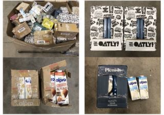 PALLET OF ASSORTED MILK REPLACEMENT DRINKS TO INCLUDE ALPRO CREAMY OAT SOME ITEMS MAY BE PAST BBD 25/11/24: LOCATION - REAR FLOOR(COLLECTION OR OPTIONAL DELIVERY AVAILABLE)