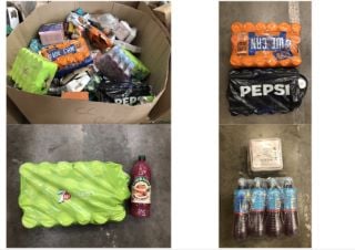 PALLET OF ASSORTED FOOD AND DRINKS TO INCLUDE PEPSI MAX FAMILY PACK SOME ITEMS MAY BE PAST BBD: LOCATION - MIDDLE FLOOR(COLLECTION OR OPTIONAL DELIVERY AVAILABLE)