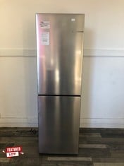 BOSCH SERIES 2 SILVER FRIDGE FREEZER MODEL KGN27NLEAG/01 RRP £479: LOCATION - FRONT FLOOR(COLLECTION OR OPTIONAL DELIVERY AVAILABLE)