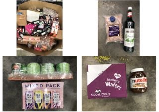 PALLET OF ASSORTED FOOD AND DRINKS TO INCLUDE BARR ORANGEADE 330ML SOME ITEMS MAY BE PAST BBD: LOCATION - MIDDLE FLOOR(COLLECTION OR OPTIONAL DELIVERY AVAILABLE)