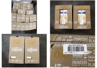 PALLET OF ALPRO CREAMY OAT DRINKS BBD 28/10/24: LOCATION - MIDDLE FLOOR(COLLECTION OR OPTIONAL DELIVERY AVAILABLE)