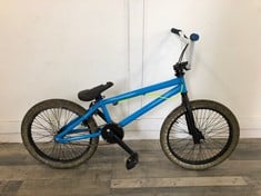 FETT 36 LIGHT BLUE BMX 20" FRAME SINGLE SPEED:: LOCATION - MIDDLE FLOOR(COLLECTION OR OPTIONAL DELIVERY AVAILABLE)