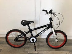 PIRANHA DROID KIDS BIKES 10" FRAME 18" WHEELS SINGLE SPEED:: LOCATION - MIDDLE FLOOR(COLLECTION OR OPTIONAL DELIVERY AVAILABLE)