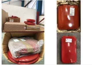 QUANTITY OF ASSORTED PLUMBING ITEMS TO INCLUDE CIMM RP250 8L HOT WATER TANK: LOCATION - LEFT RACK(COLLECTION OR OPTIONAL DELIVERY AVAILABLE)