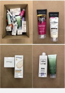 QUANTITY OF ASSORTED BEAUTY ITEMS TO INCLUDE LABEL M ROYAL YUZU ANTI FRIZZ CONDITIONER - COLLECTION ONLY - LOCATION RIGHT RACK