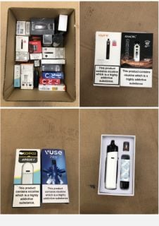 QUANTITY OF ASSORTED VAPES TO INCLUDE SMOK NOVO S KIT RRP £100 18+ ID MAY BE REQUIRED - COLLECTION ONLY - LOCATION RIGHT RACK