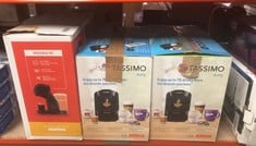 QUANTITY OF KITCHEN & APPLIANCES ITEMS TO INCLUDE TASSIMO BY BOSCH SUNY 'SPECIAL EDITION' TAS3102GB COFFEE MACHINE,1300 WATT, 0.8 LITRE - BLACK: LOCATION - B