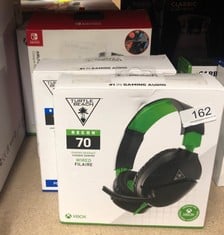 QUANTITY OF TECH & GAMING ITEMS TO INCLUDE TURTLE BEACH RECON 70X GAMING HEADSET FOR XBOX SERIES X|S, XBOX ONE, PS5, PS4, NINTENDO SWITCH & PC: LOCATION - B