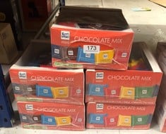 5 X RITTER SPORT VARIETY MINI'S SHARE BOX [PACKAGING MAY VARY].  BEST BEFORE DATE 31-08-2024: LOCATION - B