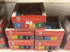 5 X RITTER SPORT VARIETY MINI'S SHARE BOX [PACKAGING MAY VARY].  BEST BEFORE DATE 31-08-2024: LOCATION - B