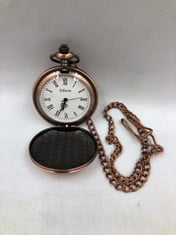 MENS EDISON POCKET WATCH WITH CHAIN : LOCATION - TOP 50 RACK