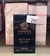 QUANTITY OF HEALTH & BEAUTY ITEMS TO INCLUDE VERSACE - DYLAN BLUE EDT 50 ML: LOCATION - C