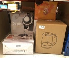 QUANTITY OF KITCHEN & APPLIANCES ITEMS TO INCLUDE MORPHY RICHARDS TOTAL CONTROL HAND MIXER 400512 GREY: LOCATION - C