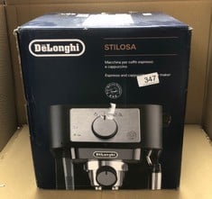 DE'LONGHI STILOSA EC260.BK, TRADITIONAL BARISTA PUMP ESPRESSO COFFEE MACHINE, BLACK.:: LOCATION - D