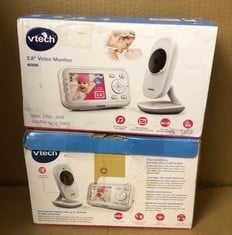 VTECH VM3250 VIDEO BABY MONITOR WITH CAMERA,300M LONG RANGE, BABY MONITOR WITH 2.8"LCD SCREEN,UP TO 19-HR VIDEO STREAMING,NIGHT VISION,SECURED TRANSMISSION,TEMPERATURE SENSOR,SOOTHING SOUNDS,2X ZOOM: