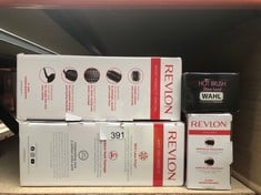 QUANTITY OF HEALTH & BEAUTY ITEMS TO INCLUDE REVLON ONE-STEP HAIR DRYER AND VOLUMISER FOR MID TO LONG HAIR (ONE-STEP, 2-IN-1 STYLING TOOL, IONIC AND CERAMIC TECHNOLOGY, UNIQUE OVAL DESIGN) RVDR5222: