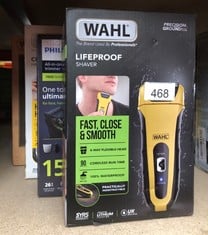 QUANTITY OF HEALTH & BEAUTY ITEMS TO INCLUDE WAHL LIFEPROOF FOIL SHAVER, MEN’S SHAVER, ELECTRIC SHAVERS FOR MEN, BEARD SHAVING, FACE SHAVER, FLEX FOIL, PRECISION TRIMMER, WATERPROOF, EASY CLEAN, TRAV