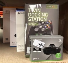 QUANTITY OF TECH & GAMING ITEMS TO INCLUDE TURTLE BEACH HEADSET AUDIO CONTROLLER PLUS FOR - XBOX SERIES X|S AND XBOX ONE: LOCATION - E