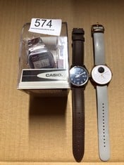 QUANTITY OF WATCHES ITEMS TO INCLUDE CASIO A158WA-1C WATCH: LOCATION - F