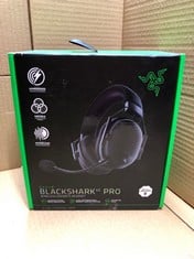 RAZER BLACKSHARK V2 PRO FOR PC - WIRELESS PREMIUM ESPORTS GAMING HEADSET (BLUETOOTH, TRIFORCE TITANIUM 50MM DRIVERS, HYPERCLEAR SUPERCARDIOID MIC) BLACK.: LOCATION - F