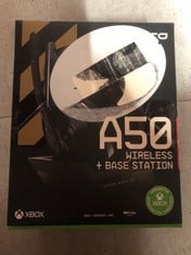 ASTRO GAMING A50 WIRELESS GAMING HEADSET + CHARGING BASE STATION, GAME/VOICE BALANCE CONTROL, 2.4 GHZ WIRELESS, 15 M RANGE, FOR XBOX SERIES X|S, XBOX ONE, PC, MAC - BLACK/GOLD.: LOCATION - F