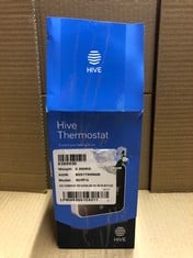 HIVE THERMOSTAT FOR HEATING & HOT WATER (CONVENTIONAL BOILER) WITH HIVE HUB - ENERGY SAVING THERMOSTAT.: LOCATION - F