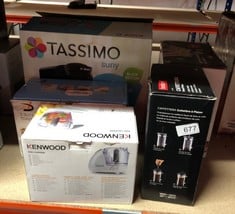 QUANTITY OF KITCHEN & APPLIANCES ITEMS TO INCLUDE KENWOOD MINI FOOD CHOPPER 300 WATT - CH180A: LOCATION - G