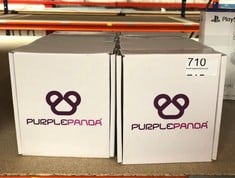 10 X PURPLE PANDA MICROPHONES: LOCATION - G