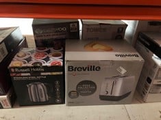 QUANTITY OF KITCHEN & APPLIANCES ITEMS TO INCLUDE RUSSELL HOBBS BRUSHED STAINLESS STEEL & BLACK ELECTRIC 1.7L CORDLESS KETTLE (FAST BOIL 3KW, REMOVABLE WASHABLE ANTI-SCALE FILTER, PUSH TO OPEN LID, P