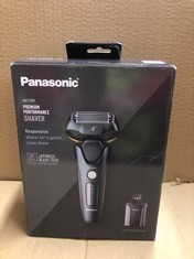 PANASONIC ES-LV97 5-BLADE WET & DRY ELECTRIC SHAVER FOR MEN, RECHARGEABLE, RESPONSIVE BEARD SENSOR, MULTI-FLEX 16D HEAD, AUTO CLEANING, CHARGING STAND, GIFT FOR MEN (2 PIN UK PLUG).: LOCATION - A