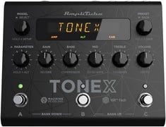 IK MULTIMEDIA TONEX PEDAL AI MACHINE LEARNING MULTI EFFECTS PEDAL: TONE MODEL ANY ELECTRIC GUITAR AMP, GUITAR PEDAL, DISTORTION PEDAL, OVERDRIVE PEDAL OR OTHER GUITAR EFFECTS. RRP £294: LOCATION - E RACK