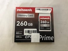 PERGEAR 260GB CF EXPRESS TYPE A CARD.: LOCATION - G