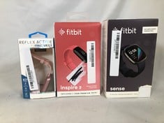 3X SMART WATCHES INCLUDES 2 FITBIT  ..: LOCATION - D