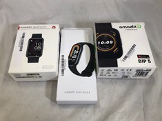 3X SMART WATCHES TO INCLUDE AMAZFIT BIP 5  SMART WATCHES.: LOCATION - C