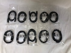 10X LENOVO 1M USB C TO C CABLE  ACCESSORY: MODEL NO SC11B41470: LOCATION - C