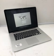 APPLE MACBOOK PRO 2015 500GB LAPTOP INTEL CORE I7-4870HQ, 16GB RAM,:: LOCATION - B