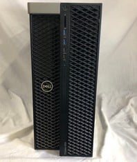 DELL PRECISION 5820 TOWER NO STORAGE PC: MODEL NO D02T. INTEL XEON W-2123, 4GB NO STORAGE RAM,:: LOCATION - A