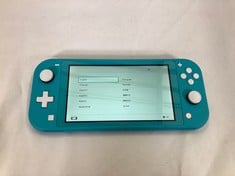 NINTENDO SWITCH LITE 32GB STORAGE CONSOLE.: LOCATION - J