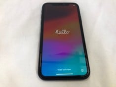 APPLE IPHONE XR 128GB SMARTPHONE: MODEL NO MRY92B/A: LOCATION - H