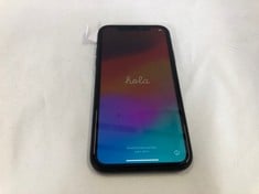 APPLE IPHONE XR 128GB SMARTPHONE: MODEL NO MRY92B/A: LOCATION - H