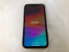 APPLE IPHONE XR 128GB SMARTPHONE: MODEL NO A2105: LOCATION - H