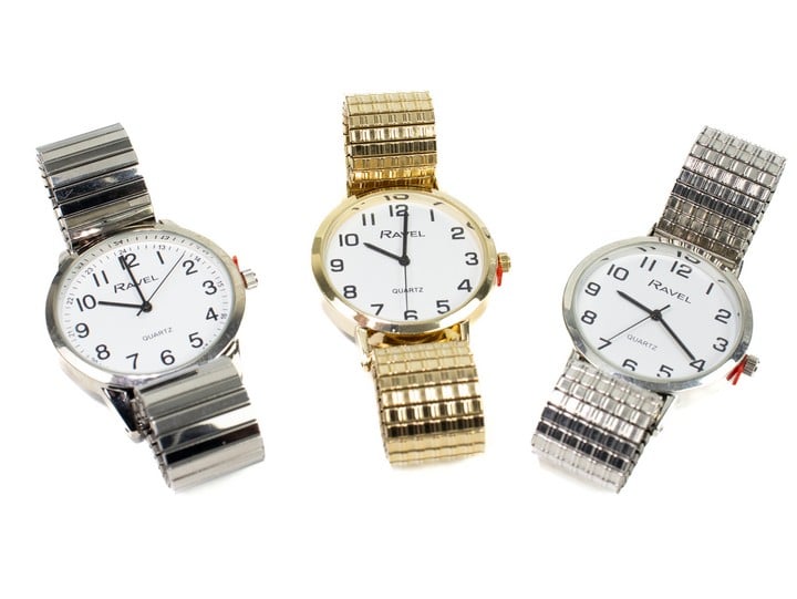 Selection of Three Ravel Stainless Steel Quartz Watches. Brief Condition Report: Ex Display (All Not Currently Running) (VAT Only Payable on Buyers Premium)