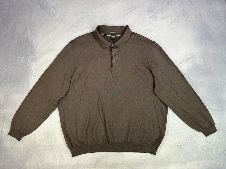 Hugo Boss Italian Yarn Sweater - Size XXXL 3XL (VAT ONLY PAYABLE ON BUYERS PREMIUM)