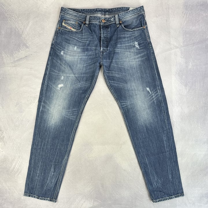 Diesel larkee-Relaxed Jeans - Size W34 L32 (VAT ONLY PAYABLE ON BUYERS PREMIUM)